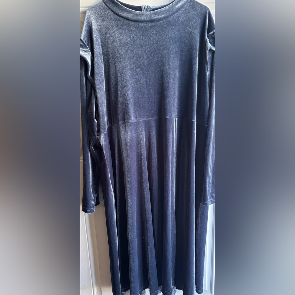 Ivy City Co Blue Maxi Dress